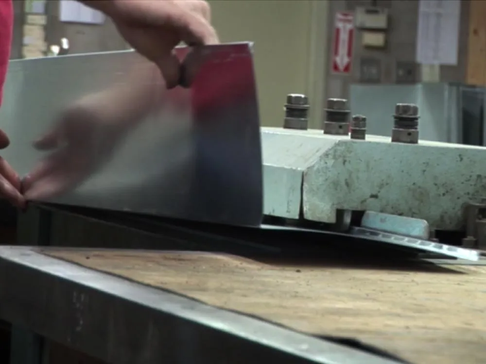 Custom sheet metal fabrication HVAC ducts