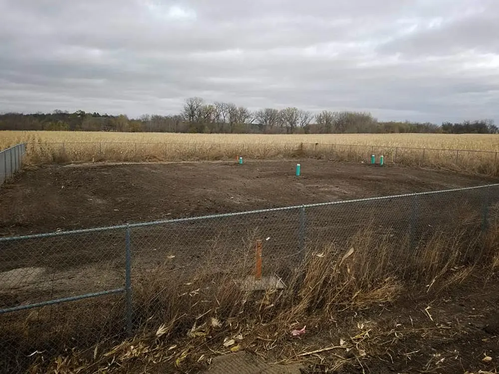 Valero mound system installation in Albion