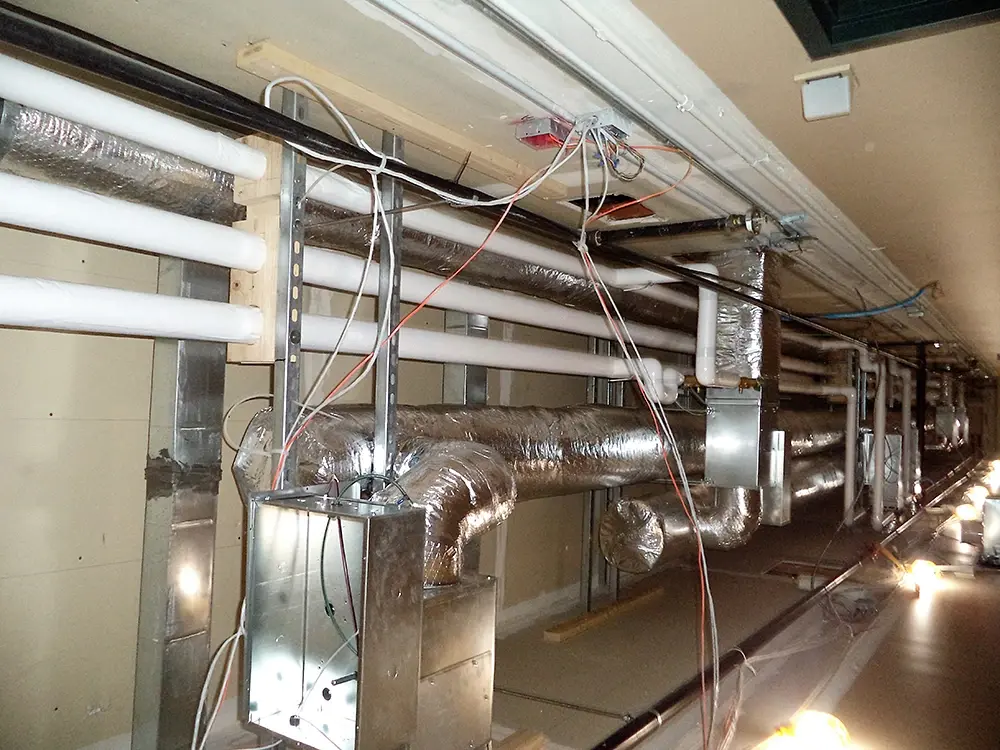 Custom ductwork installation for Mid-Nebraska